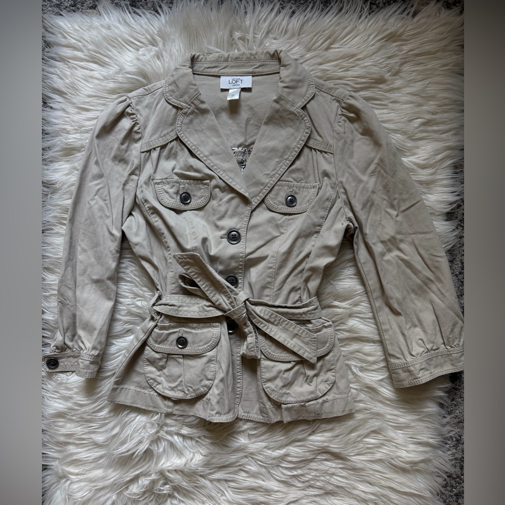 Loft Y2K twill jacket